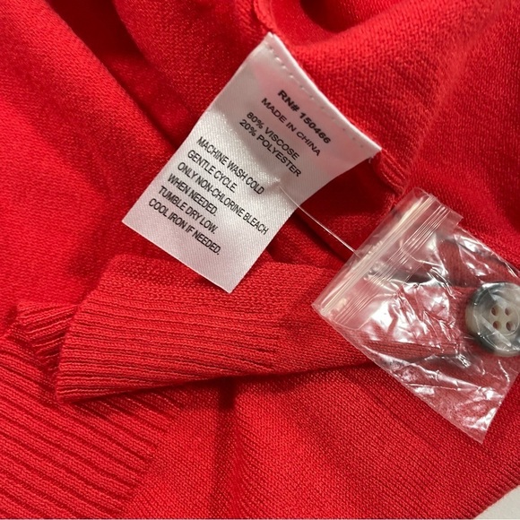 NWOT 41 Hawthorn V Neck Duster Cardigan - Picture 3 of 7